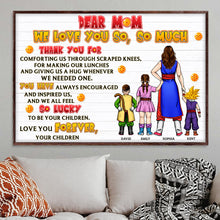 Load image into Gallery viewer, Personalized Super Mom Canvas Print - Custom Gifts for Mother's Day Poster & Canvas PopCulturePrints