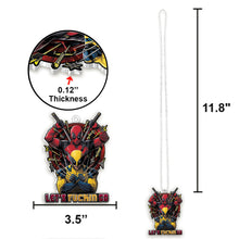 Load image into Gallery viewer, Dadpool Personalized Mug - Custom Psychopath Accent Mug Custom Shaped Car Ornament PopCulturePrints