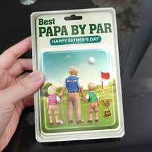 Load image into Gallery viewer, Best Daddy By Par - Personalized Custom Shaped Acrylic Plaque for Dad, Grandpa, and Father Figures Acrylic Plaque PopCulturePrints