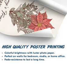 Load image into Gallery viewer, Grandma's Garden Family Birth Flower - Custom Personalized Poster for Mother's Day Gifts Poster PopCulturePrints