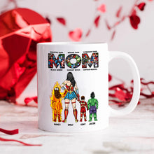 Load image into Gallery viewer, Superdad Personalized Coffee Mug - Perfect Gift for Father's Day Coffee Mug PopCulturePrints