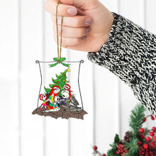 Load image into Gallery viewer, Personalized Family Horror-Themed Christmas Ornament Ornament PopCulturePrints