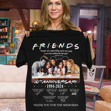 Load image into Gallery viewer, Friends TV Show 30th Anniversary Shirt - Classic 90s Sitcom Tribute Shirts PopCulturePrints