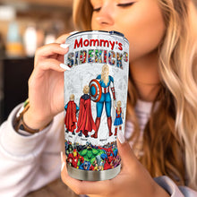 Load image into Gallery viewer, "Mommy's Sidekicks" - Personalized Tumbler for Strong & Supportive Moms - Gift for Mom, Grandma, and More! Tumbler Cup PopCulturePrints