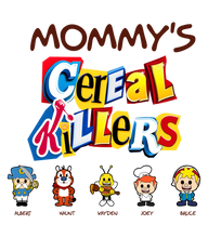 Load image into Gallery viewer, Mommy's Cereal Killers - Personalized Gift for Mom Shirts PopCulturePrints