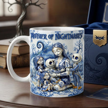 Load image into Gallery viewer, “Embrace the Night” - Mama Of Moonlit Mischief Coffee Mug - Personalized Gift for Moms, Grandmas, and More Coffee Mug PopCulturePrints