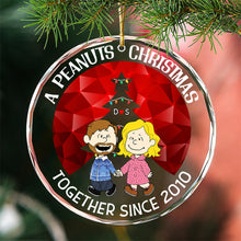 Load image into Gallery viewer, Customized Superhero Family Ornament 2024 | Personalized Acrylic Ornament | Valentine's Day Gifts Ornament PopCulturePrints