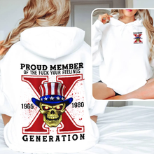 Load image into Gallery viewer, Generation X Skull Graphic Sweatshirt Shirts PopCulturePrints