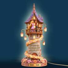 Load image into Gallery viewer, You Were My New Dream - Personalized Fairy Tale Couple Acrylic Light Box Light Box PopCulturePrints
