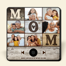 Load image into Gallery viewer, Personalized Mom Fridge Magnet with Custom Music & Photos Fridge Magnet PopCulturePrints