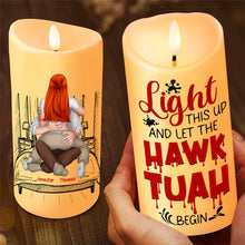 Load image into Gallery viewer, Personalized Naughty Couple LED Candle – Perfect Gift for Couples Led Candle PopCulturePrints