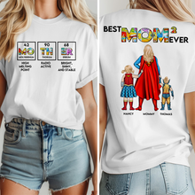 Load image into Gallery viewer, Best Mom Ever - Personalized Gifts For Mom Shirt Shirts PopCulturePrints