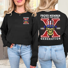 Load image into Gallery viewer, Generation X Skull Graphic Sweatshirt Shirts PopCulturePrints