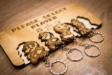 Load image into Gallery viewer, Retro Gamer Laser-Cut Key Holder PopCulturePrints