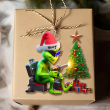 Load image into Gallery viewer, Personalized Welder Valentine's Day Gifts | Custom Holiday Gift Ornament PopCulturePrints