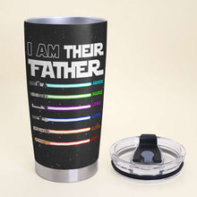 Load image into Gallery viewer, Personalized 'I Am Their Father' Custom Tumbler Tumbler Cup PopCulturePrints