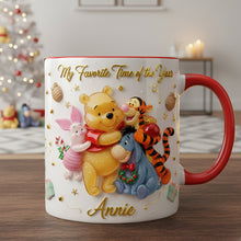 Load image into Gallery viewer, My Favorite Time of the Year Mug - Personalized Gift for Cartoon Lovers Coffee Mug PopCulturePrints