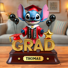 Load image into Gallery viewer, "Celebrate Your Achievement!" - Graduation Plaque - Personalized Gifts for Graduates, Perfect for Proud Parents and Grandparents Shaped Plaques PopCulturePrints