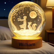 Load image into Gallery viewer, ✨ "Dream Big, Shine Bright" - Starry Dream Boy Crystal Night Light - Personalized Gift Night Lights PopCulturePrints