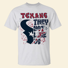 Load image into Gallery viewer, Personalized American Football Fan Shirt - Cowboys They Not Like Us Shirts PopCulturePrints