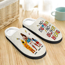 Load image into Gallery viewer, Custom Super Mom Hero Slippers - Personalized Names Shoes PopCulturePrints