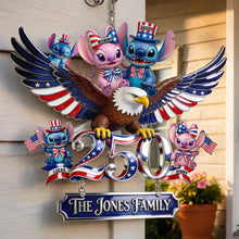 Load image into Gallery viewer, Celebrate Family Fun with Personalized Eagle Ride Acrylic Sign - Custom Decor Gift Acrylic Sign PopCulturePrints