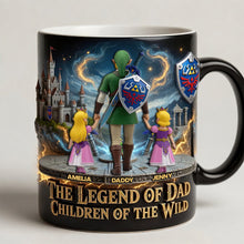 Load image into Gallery viewer, “The Legend of Dad: Children of the Wild” - Epic Quest Dad Magic Coffee Mug - Personalized Gift for Dads, Daddies, and Grandpas Coffee Mug PopCulturePrints
