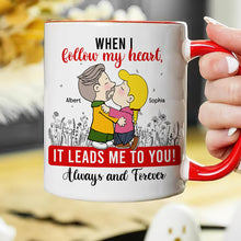 Load image into Gallery viewer, Personalized Couple Coffee Mug - Always And Forever Coffee Mug PopCulturePrints