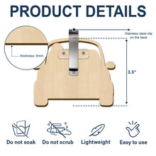 Load image into Gallery viewer, Drive Safe, Daddy! - Personalized Funny Car Visor Clip for Safe Driving Car Visor Clip PopCulturePrints