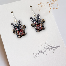 Load image into Gallery viewer, “Embrace Your Fantasies” - Personalized Movie Fans Acrylic Earrings - Unique Gifts for Fantasy Creature Lovers Earrings PopCulturePrints