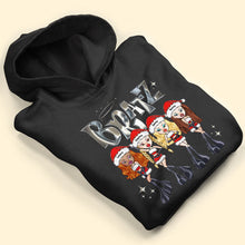 Load image into Gallery viewer, Sassy Baddie Christmas Gang Shirt - Personalized Gifts for Friends Shirts PopCulturePrints