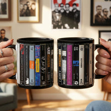 Load image into Gallery viewer, Rock 'n' Roll Memories: Personalized Coffee Mug for Music Lovers Coffee Mug PopCulturePrints