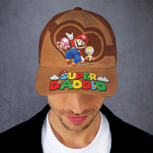 Load image into Gallery viewer, Super Daddio Personalized Classic Cap for Dad - Father's Day Gift Caps PopCulturePrints