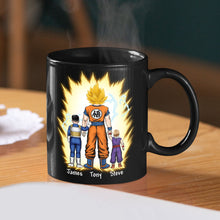 Load image into Gallery viewer, Personalized 'Super Saiyan Dad' Coffee Mug Coffee Mug PopCulturePrints