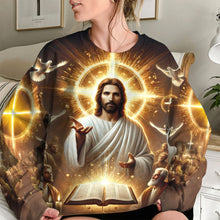 Load image into Gallery viewer, Easter Jesus Lover 3D Shirt - Unique Religious Gift AOP Products PopCulturePrints