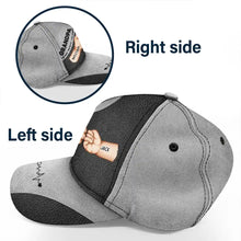 Load image into Gallery viewer, Dad: The Man, The Myth, The Legend - Personalized Classic Cap - Perfect Gift for Dad, Grandpa, and More! Classic Cap PopCulturePrints