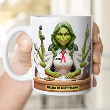 Load image into Gallery viewer, Master of Multitasking Coffee Mug - Personalized Gift for Busy Professionals Coffee Mug PopCulturePrints