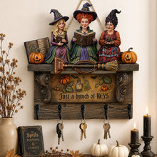 Load image into Gallery viewer, Unlock Your Witchy Charm - Sassy Triple Witch Key Hanger - Personalized Gifts for Witch Lovers Key Hanger PopCulturePrints