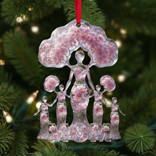 Load image into Gallery viewer, "Embrace the Love: Personalized Tree of Life Ornament - Unique Gift for Mom, Grandma, and More!" Ornament PopCulturePrints