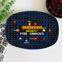 Load image into Gallery viewer, Personalized Arcade Game Resin Plate for Grandparents Resin Plate PopCulturePrints