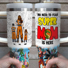 Load image into Gallery viewer, Super Dad Anime Personalized Tumbler - Father's Day Gift Tumbler Cup PopCulturePrints