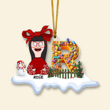 Load image into Gallery viewer, Personalized Movie Lover Alphabet Acrylic Christmas Ornament Ornament PopCulturePrints