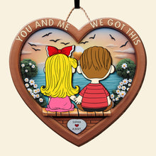 Load image into Gallery viewer, Personalized Couple Wooden Sign - You and Me - Custom Gift for Lovers Wood Sign PopCulturePrints