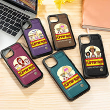 Load image into Gallery viewer, Best Flippin' Mom Ever - Personalized Leather Flip Wallet Phone Case Phone Case PopCulturePrints