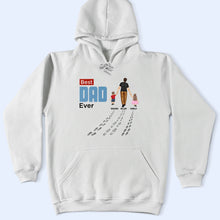 Load image into Gallery viewer, You'll Never Walk Alone - Personalized Dad & Children T-Shirt T-shirt PopCulturePrints