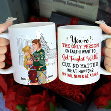 Load image into Gallery viewer, Tangled in Love Personalized Couples Mug - Perfect Valentine's Day Gifts for Lovers Coffee Mug PopCulturePrints