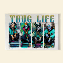 Load image into Gallery viewer, Street Style Witch Canvas Print - Funky Halloween Decor Poster & Canvas PopCulturePrints