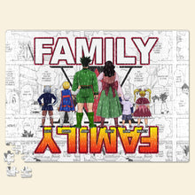 Load image into Gallery viewer, Custom Family Anime-Themed Jigsaw Puzzle Jigsaw Puzzles PopCulturePrints