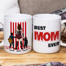 Load image into Gallery viewer, "The Best Mom Ever Mug – Celebrate Mom with Personalized Touch" - Coffee Mug, Custom Gift for Mom, Grandma, or Any Amazing Caregiver Coffee Mug PopCulturePrints