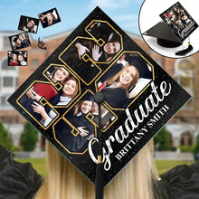 Load image into Gallery viewer, Celebrate Your Achievement - Custom Photo Graduate Anniversary Cap Topper Graduation Cap Topper PopCulturePrints